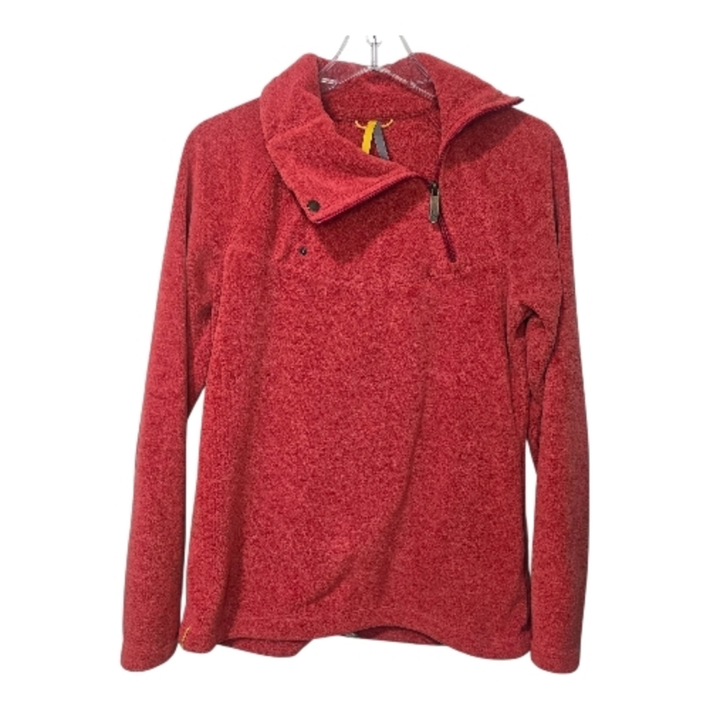 Lole Women’s Soft Fleece 1/4 Side Zip Pullover Med Warm Outdoor Gorpcore Fall